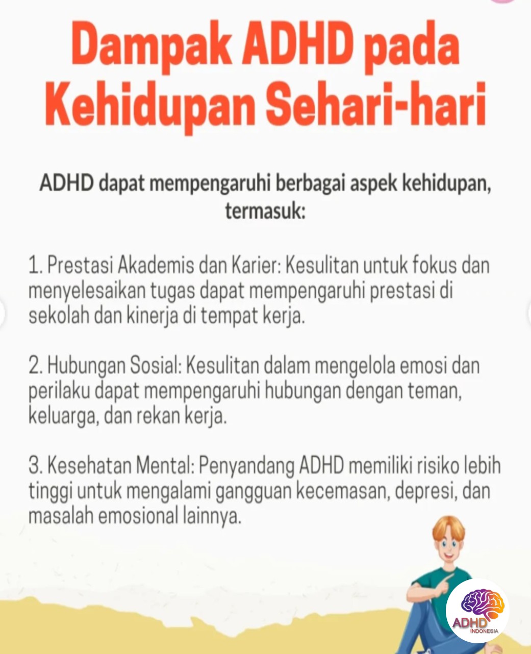 ADHD dan Hubungan Sosial Anak di Lingkungan Sekolah di Kabupaten Boyolali