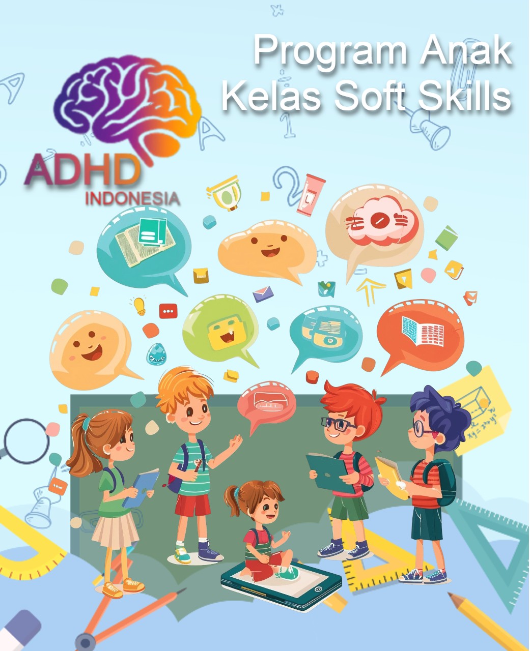 Program ADHD Indonesia Kabupaten Boyolali Kelas Soft Skills Anak ADHD