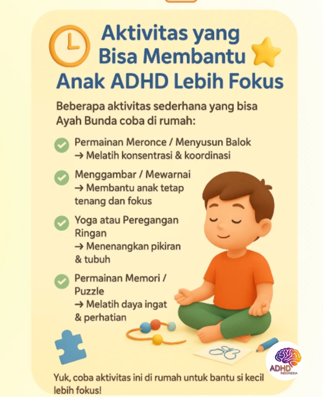 Pendekatan Edukatif yang Tepat untuk Anak ADHD di Kabupaten Boyolali